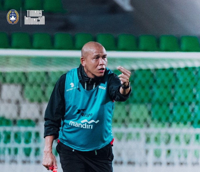 Pelatih Timnas Indonesia U-17, Nova Arianto. [Instagram]